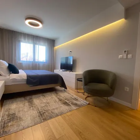 公寓 Shell Sky Luxury Penthouse With Private Pool 扎达尔