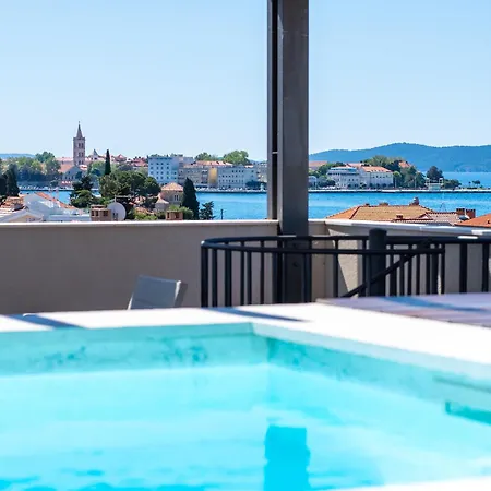 Shell Sky Luxury Penthouse With Private Pool Zadar