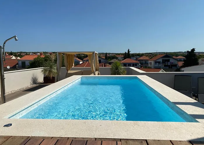 Shell Sky Luxury Penthouse With Private Pool Διαμέρισμα Ζαντάρ